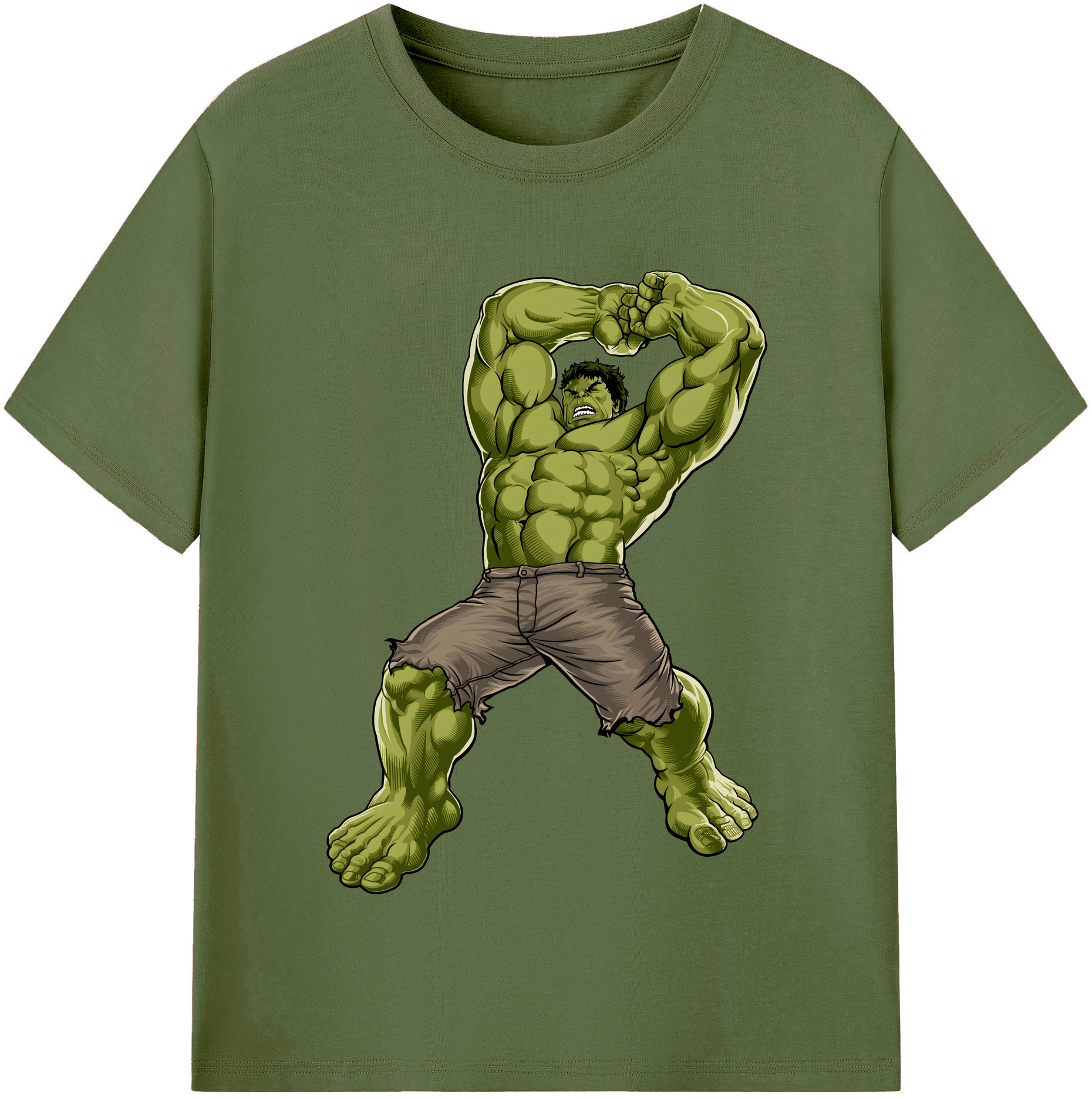 （画像用） アベンジャーズ The Avengers 綿100％半袖Tシャツ（フロントプリント）